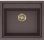 Elleci - Mosogatótálca Sintesi 105 Keratek K87 Cocoa arany tartozékokkal LKS10587GLD (LKS10587GLD)