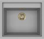 Elleci - Mosogatótálca Sintesi 105 Keratek K99 Dark Grey arany tartozékokkal LKS10599GLD (LKS10599GLD)