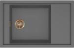 Elleci - Mosogatótálca Sintesi 305 Keratek K99 Dark Grey bronz tartozékokkal LKS30599BRZ (LKS30599BRZ)