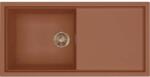 Elleci - Mosogatótálca Sintesi 480 Keratek K83 Cavern Clay bronz tartozékokkal LKS48083BRZ (LKS48083BRZ)