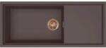 Elleci - Mosogatótálca Sintesi 510 Keratek K87 Cocoa bronz tartozékokkal LKS51087BRZ (LKS51087BRZ)