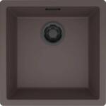 Elleci - Mosogatótálca Zen-F 102 Keratek K87 Cocoa fekete tartozékokkal LKZ10287F01BKM (LKZ10287F01BKM)