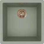 Elleci - Mosogatótálca Zen-F 102 Keratek K82 Sage Green bronz tartozékokkal LKZ10287F01BRZ (LKZ10287F01BRZ)