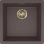 Elleci - Mosogatótálca Zen-F 102 Keratek K87 Cocoa arany tartozékokkal LKZ10287F01GLD (LKZ10287F01GLD)