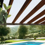 Nortene Árnyékoló háló kerítésre pergolára, 70%-os takarás SUN-NET (4x5 méter) fehér (174047)