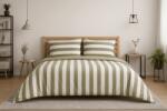  Pamut ágynemű STRIPES fehér-zöld Ágyneműhuzat mérete: 70 x 90 cm | 140 x 220 cm