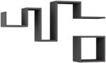 Hanah Home Follow Antracit polc, 2 db, antracit