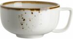 Mäser Espressócsésze Pintar White barna pöttyökkel105 ml, barna, S