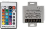 AVIDE LED Szalag 12-24V 150W RGB 24 Gombos RF Távirányító és Vezérlő (ABLS12V24KRGB-150W-RFC)