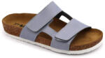  Leon Comfortstep 4051 kék női bőr papucs 35-42 - Birkenstockhoz hasonlatos talppal