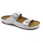  Leon Comfortstep 702 fehér férfi bőr papucs 41-46