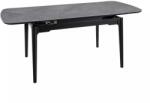 SIGNAL MEBLE Priano étkezőasztal, szürke / fekete