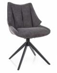 SIGNAL MEBLE Opal II étkezőszék, sötét szürke