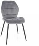 SIGNAL MEBLE Verso étkezőszék, szürke