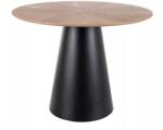 SIGNAL MEBLE Angel S étkezőasztal, tölgy / fekete