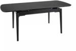 SIGNAL MEBLE Priano étkezőasztal, fekete