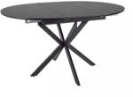SIGNAL MEBLE Maxwell II étkezőasztal 100 x 100 cm, fekete