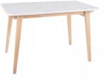 SIGNAL MEBLE Berdun étkezőasztal, márvány / tölgy