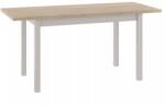 SIGNAL MEBLE Adam II étkezőasztal 100 x 60 cm, cremona tölgy / krém