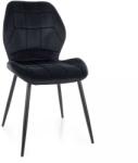 SIGNAL MEBLE Verso étkezőszék, fekete
