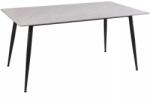 SIGNAL MEBLE Rion étkezőasztal 160 x 90 cm, szürke / fekete