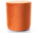 SIGNAL MEBLE Caen B Velvet zsámoly, narancs