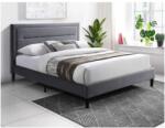 SIGNAL MEBLE Lune Velvet ágy 140 cm, szürke