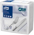 Tork Szalvéta, 1/4 hajtogatott, 2 rétegű, 39, 5x39 cm, Advanced, TORK Texturált Dinner , fehér (509414) - molnarpapir