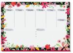 SIGEL Könyökalátét, 420x297 mm, SIGEL "Flower Love (SIJS200) - fiorex