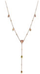  Victoria Rose gold színű színes köves nyaklánc (VBKACA74447) - oliviashop