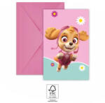  Mancs Őrjárat Skye and Everest party meghívó 6 db-os FSC (PNN94107)