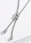  Victoria Ezüst színű fehér köves nyaklánc (VBNACA67750)