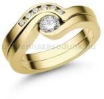  E204SLB35 - GYÉMÁNT: 0.35 CT (=mm4.0Ø) Eljegyzési Gyűrű (E204SLB35)