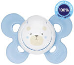  CHICCO Cumisüveg Physio Comfort szilikon 2-6h fiú - mackó 1 db (74911-21M)