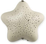  PABOBO Mágikus csillagos éjszakai égbolt projektor melódiával elemről - Star Beige (SP02BAT-BOIS)