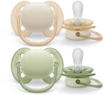 Philips SCF091/05 Játszócumi Ultrasoft Premium neutral 0-6hó fiús, 2 db (9016575)