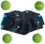  Sport derékszorító merevítéssel és elasztikus pántrendszerrel XXL (GYVFSDXXL)