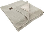  EKO Kötött takaró béléssel Bézs 100x80 cm (PLE-95-BEIGE)