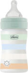 Chicco Well-being szilikon cumisüveg 150 ml fiú (28611-21)