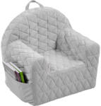 Klups Fotel Velvet Grey (FOTV102)