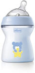 Chicco Natural Feeling 250 ml cumisüveg fiúknak 2m+ (81323-20)