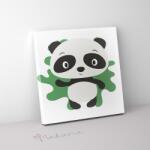 Makana Kispanda - Gyerek számfestő készlet (20x20 cm keretre feszített)