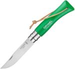 Opinel Сгъваем нож Opinel №7 Colorama Green Meadow, острие 8 см (002210-pe)