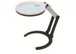 INSIZE Lupa multifunctionala INSIZE cu LED, marire 2x si 4x, O120 mm, alimentare dubla (7512-1)