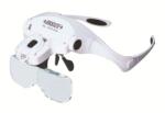 INSIZE Ochelari cu 5 lupe interschimbabile INSIZE, marire 1x, 3.5x, iluminare LED (7523-3D5)