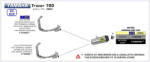 Arrow Exhaust Tobă finală ARROW Works pentru Yamaha MT-07 2021-2024, Titan