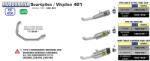 Arrow Exhaust Tobă finală ARROW Pro-Race pentru Husqvarna Svartpilen / Vitpilen 401 2020-2023, Oțel închis (Dark)
