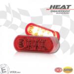  Stop LED moto încastrat HEAT roșu