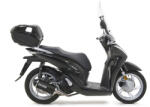 Arrow Exhaust Tobă finală ARROW Urban pentru Honda SH 125i 2020-2023, Aluminiu închis (Dark)