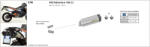 Arrow Exhaust Pereche de tobe finale ARROW Race-Tech pentru KTM 990 SMT 2009-2013, Aluminiu